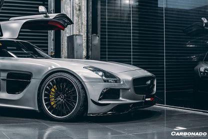 Parachoques delantero estilo BKSS para Mercedes Benz W197 SLS AMG Carbonado 2010-2015