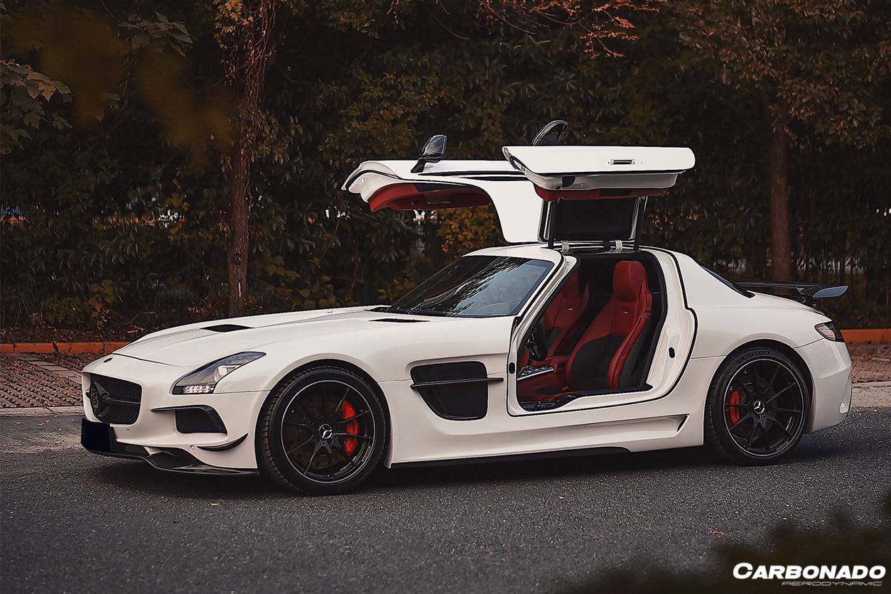 Parachoques delantero estilo BKSS para Mercedes Benz W197 SLS AMG Carbonado 2010-2015