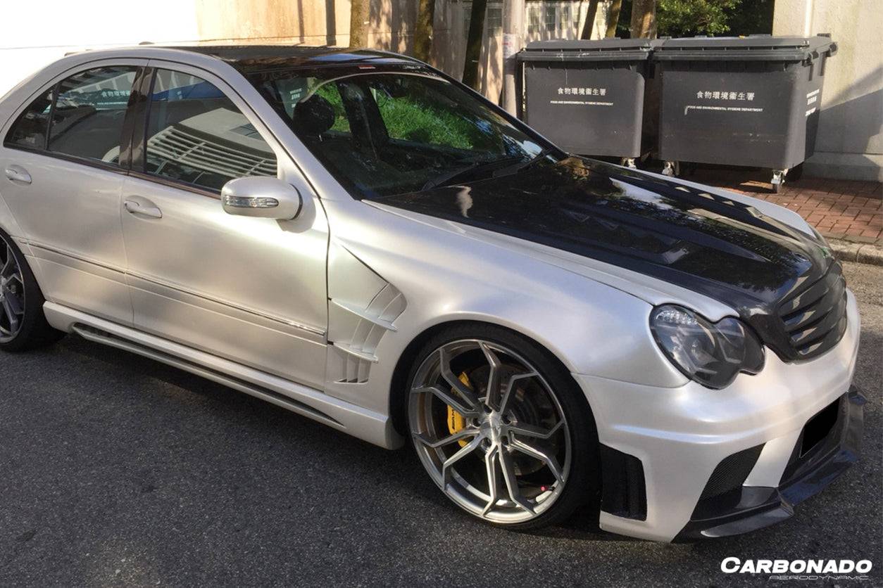 Carbonado AMG3 Style Front Bumper | 2001-2007 Mercedes Benz W203 C Class