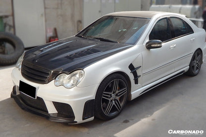 Carbonado WI Style Hood | 2001-2007 Mercedes Benz W203 C Class