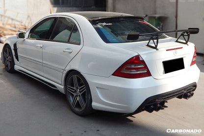 Carbonado WI Style Side Skirts | 2001-2007 Mercedes Benz W203 C Class