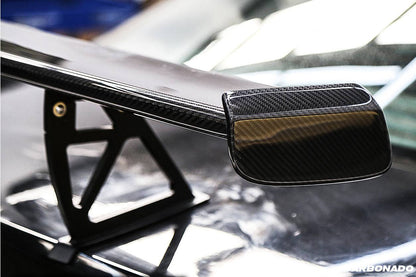 Alerón de maletero estilo BK para Mercedes Benz W204 C63 AMG Clase C Sedán Carbonado 2008-2014
