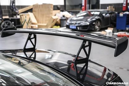 Alerón de maletero estilo BK para Mercedes Benz W204 C63 AMG Clase C Sedán Carbonado 2008-2014