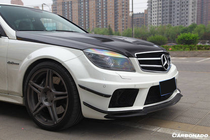 Carbonado 2008-2011 Mercedes Benz W204 C63 AMG BK Style Front Bumper