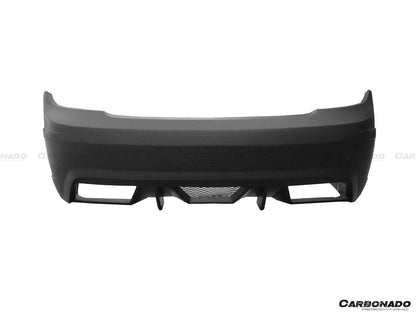 Carbonado 2008-2011 Mercedes Benz W204 C63 AMG BK Style Rear Bumper