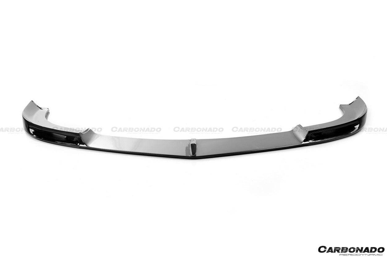 Carbonado 2012-2014 Mercedes Benz W204 C63 AMG VS Style Carbon Fiber Front Lip