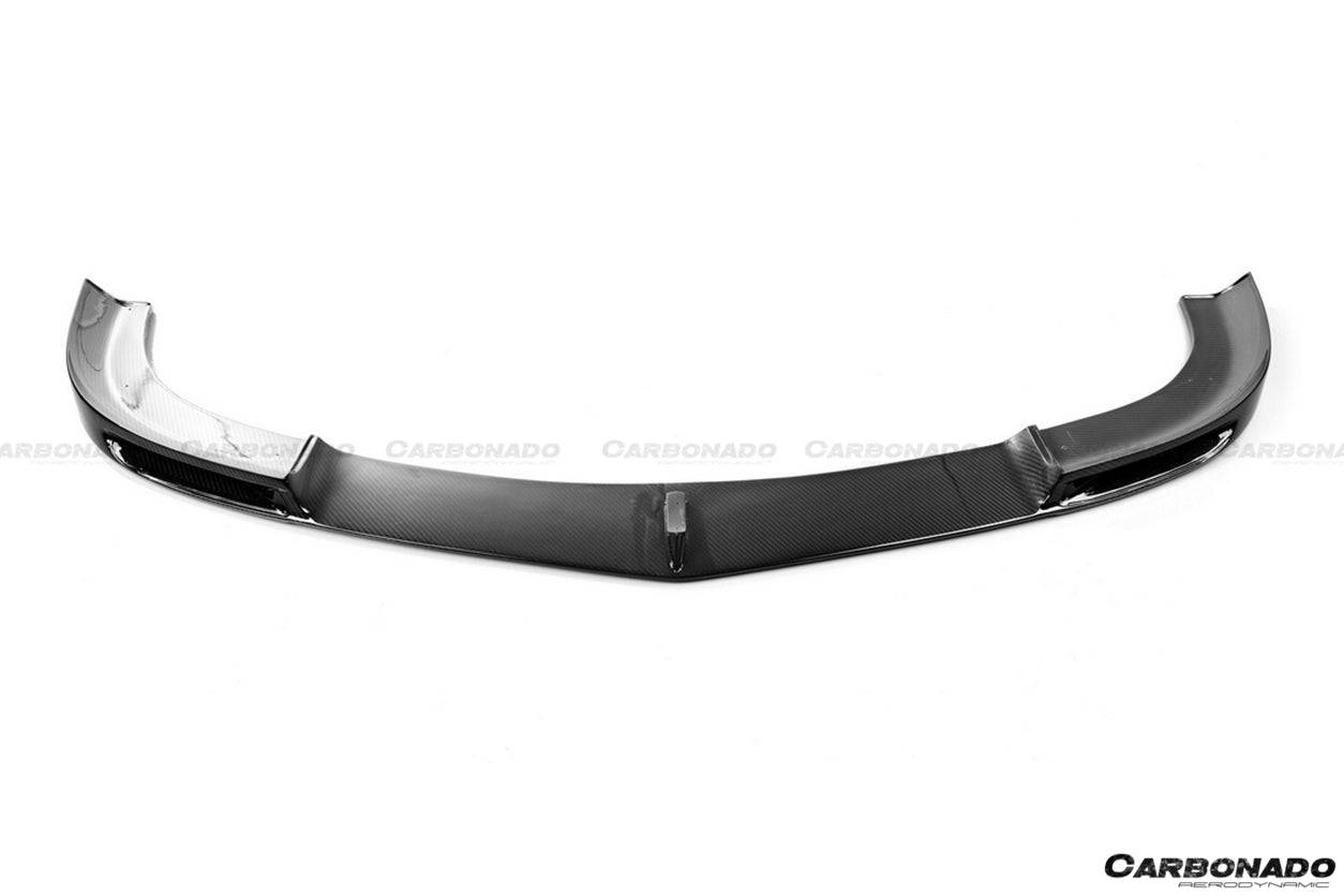 Carbonado 2012-2014 Mercedes Benz W204 C63 AMG VS Style Carbon Fiber Front Lip