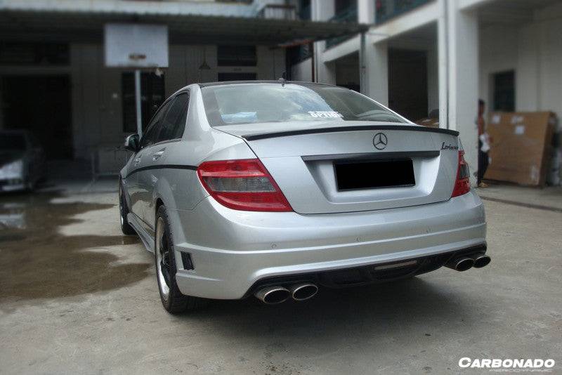 Carbonado 2008-2014 Mercedes Benz W204 C Class DE Style Rear Bumper