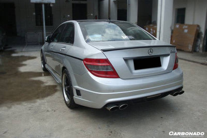 Carbonado 2008-2014 Mercedes Benz W204 C Class DE Style Rear Bumper