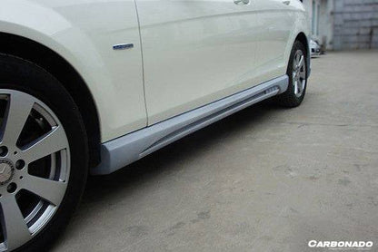 Carbonado 2008-2014 Mercedes Benz W204 C Class DE Style Side Skirts