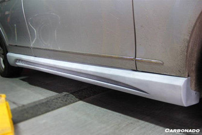 Carbonado 2008-2014 Mercedes Benz W204 C Class DE Style Side Skirts