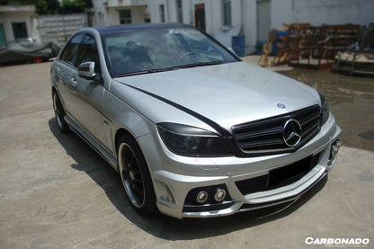 Carbonado 2008-2013 Mercedes Benz W204 C Class DE Style Front Bumper with  LED Lights