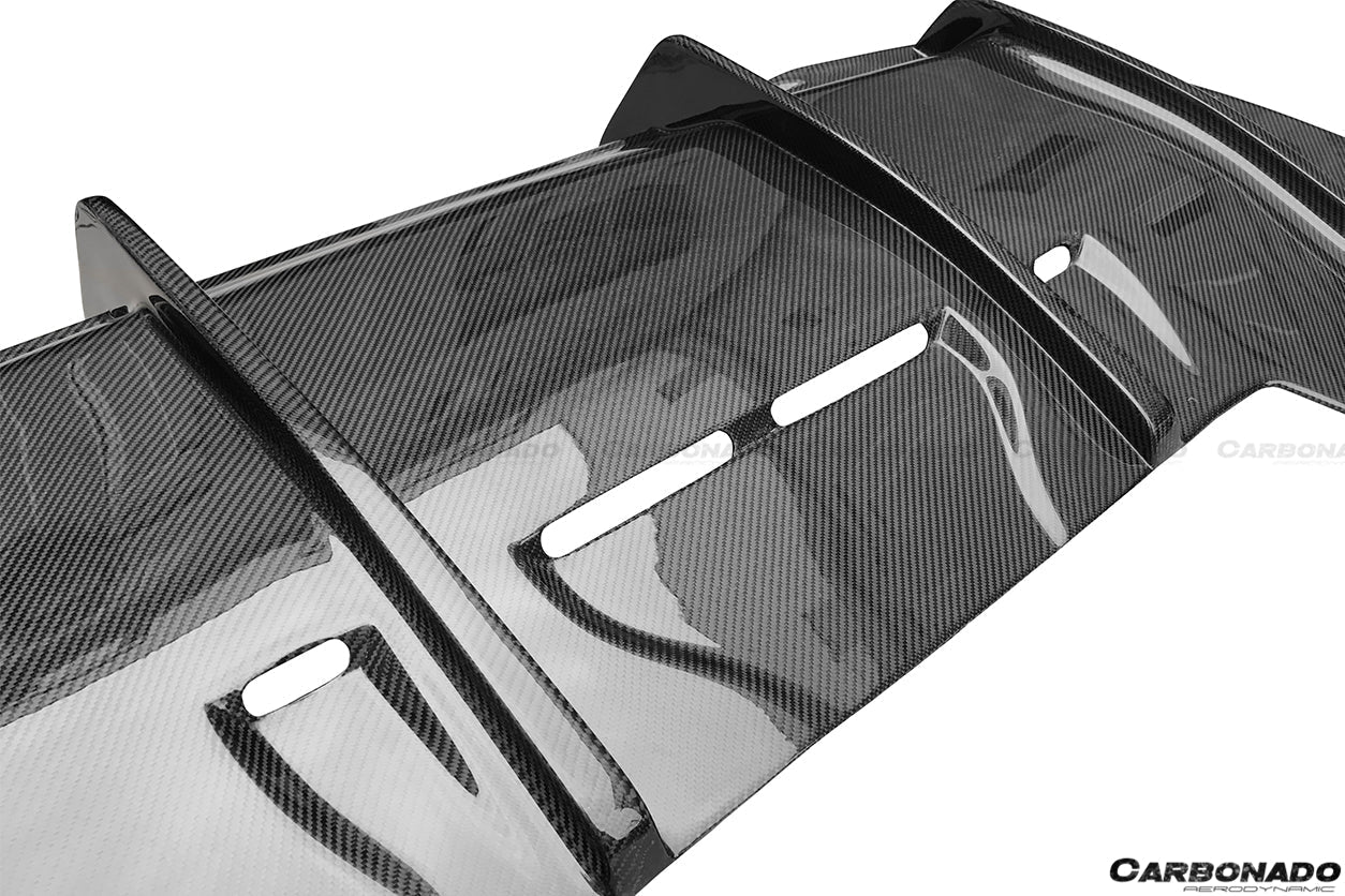 Carbonado AMG Coupe PS Style Rear Diffuser | 2015-2018 Mercedes Benz W205 C63 S