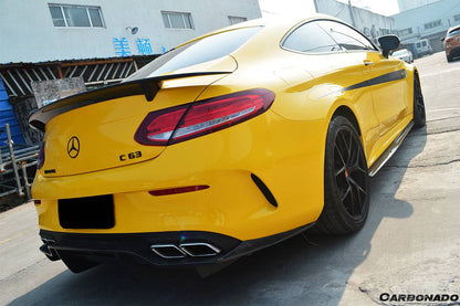 Carbonado AMG Coupe PS Style Rear Diffuser | 2015-2018 Mercedes Benz W205 C63 S