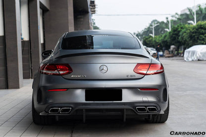 Carbonado AMG Coupe PS Style Rear Diffuser | 2015-2018 Mercedes Benz W205 C63 S