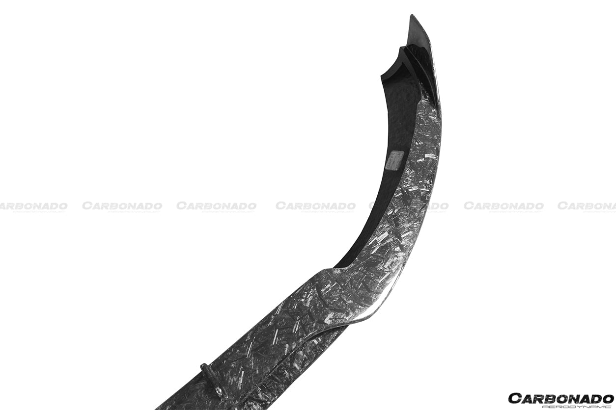 Labio delantero estilo BR para Mercedes Benz W205 C63 S AMG Coupé Carbonado 2015-2021