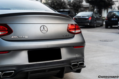 Carbonado AMG Coupe PS Style Rear Diffuser | 2015-2018 Mercedes Benz W205 C63 S