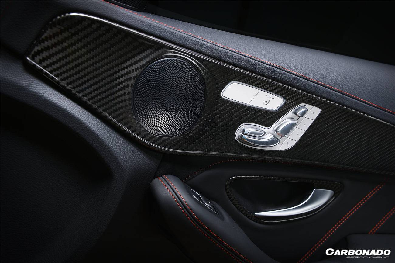 Carbonado 2015-2021 Mercedes Benz W205 C63 AMG Carbon Fiber Interior