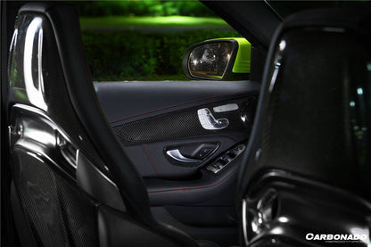 Carbonado 2015-2021 Mercedes Benz W205 C63 AMG Carbon Fiber Interior