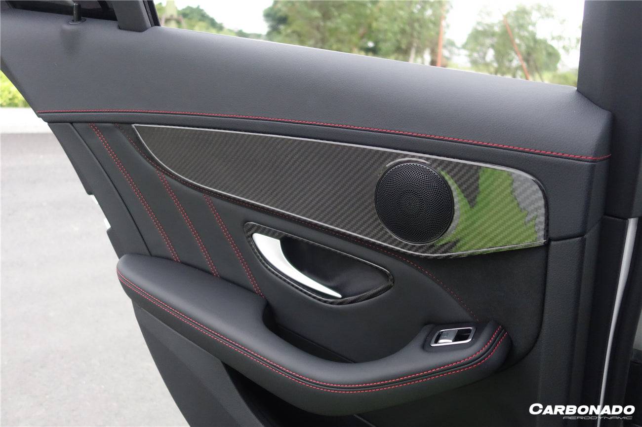Carbonado 2015-2021 Mercedes Benz W205 C63 AMG Carbon Fiber Interior