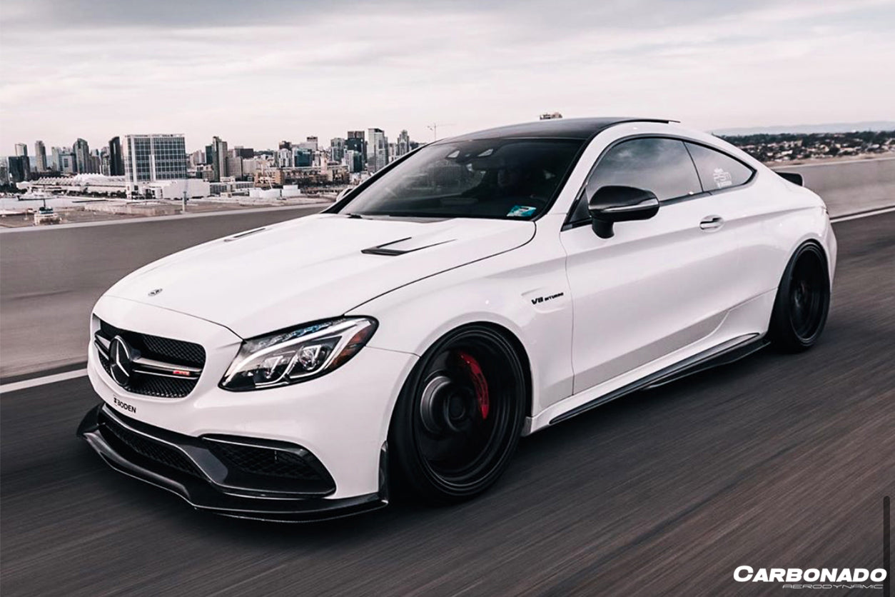 Carbonado 2015-2021 Mercedes Benz W205 C63S AMG Sedan & Coupe BKSS Style Hood