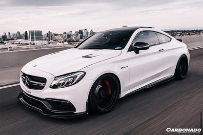 Carbonado 2015-2021 Mercedes Benz W205 C63S AMG Sedan & Coupe BKSS Style Hood
