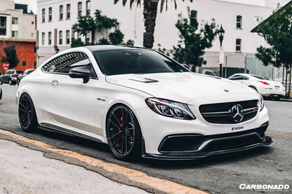 Carbonado 2015-2021 Mercedes Benz W205 C63S AMG Sedan & Coupe BKSS Style Hood