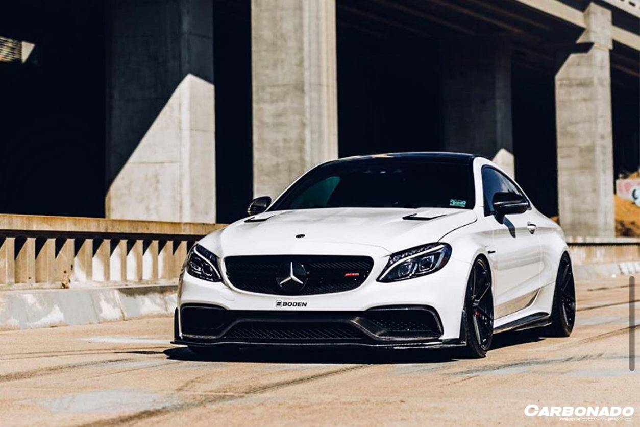 Carbonado 2015-2021 Mercedes Benz W205 C63S AMG Sedan & Coupe BKSS Style Hood