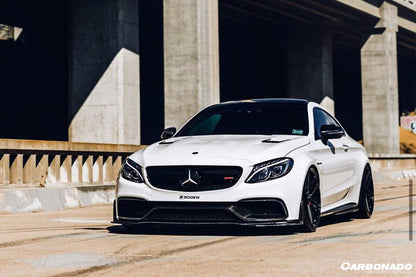 Carbonado 2015-2021 Mercedes Benz W205 C63S AMG Sedan & Coupe BKSS Style Hood