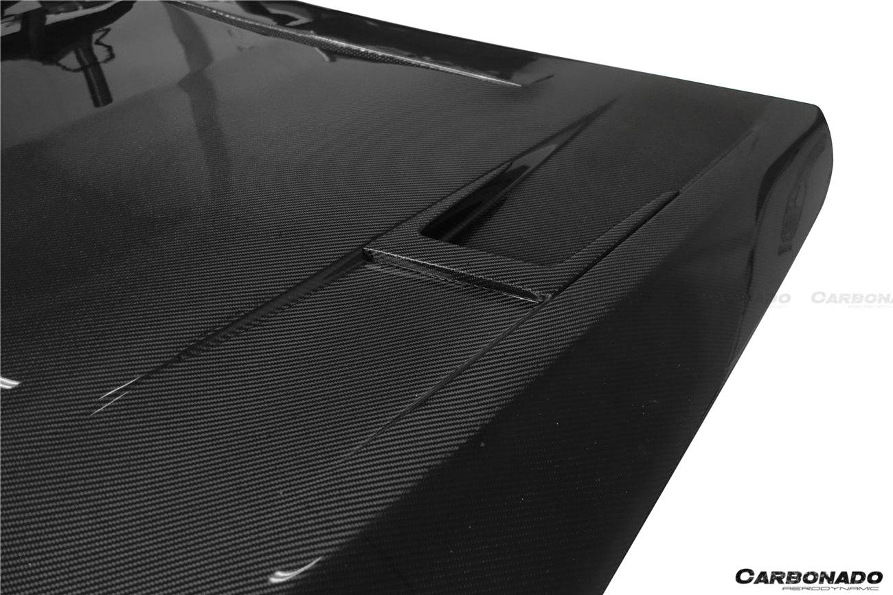 Carbonado 2015-2021 Mercedes Benz W205 C63S AMG Sedan & Coupe BKSS Style Hood