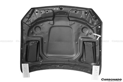 Carbonado 2015-2021 Mercedes Benz W205 C63S AMG Sedan & Coupe BKSS Style Hood