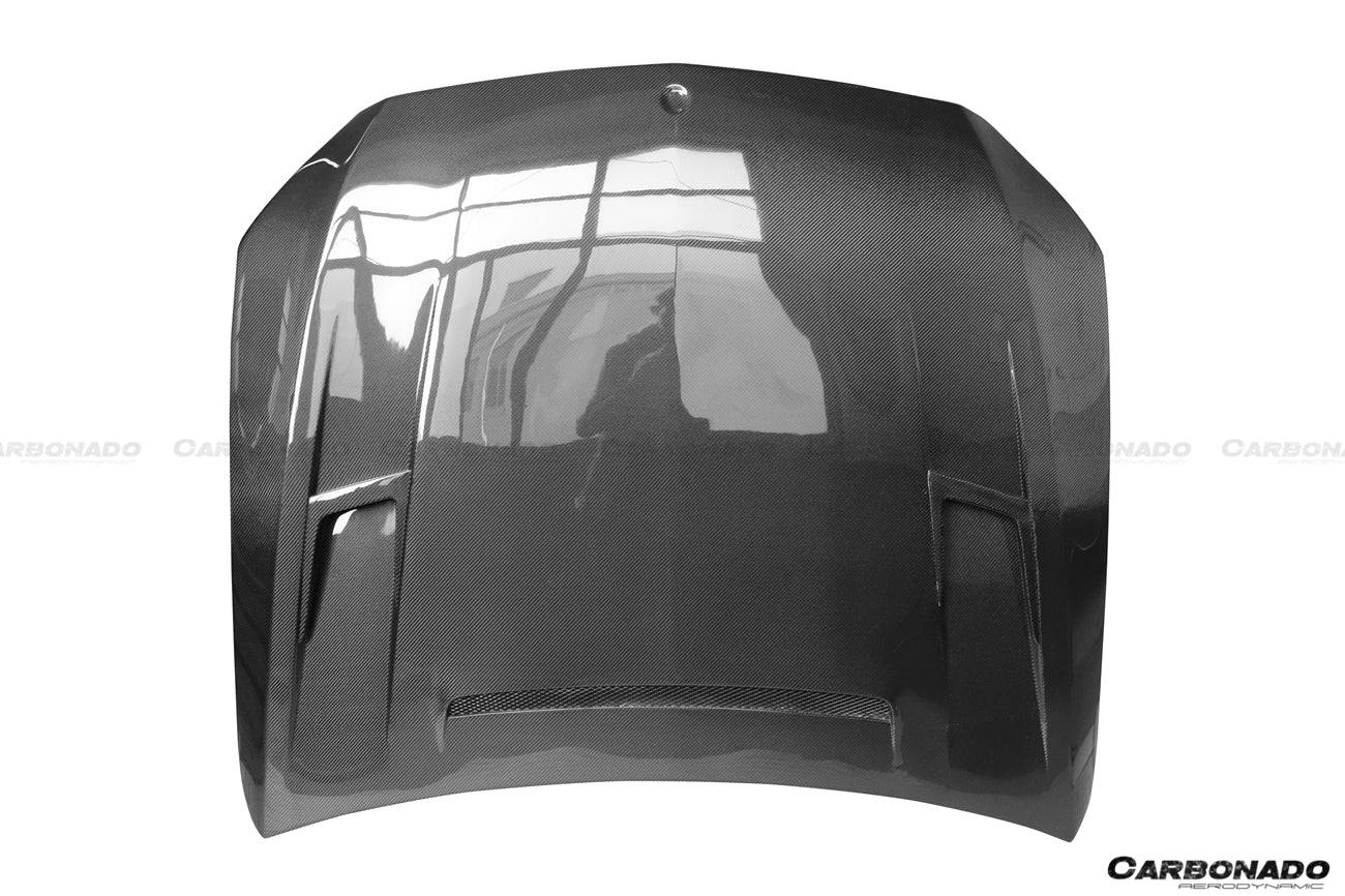 Carbonado 2015-2021 Mercedes Benz W205 C63S AMG Sedan & Coupe BKSS Style Hood