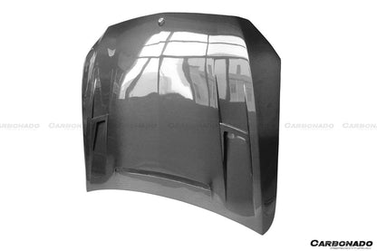 Carbonado 2015-2021 Mercedes Benz W205 C63S AMG Sedan & Coupe BKSS Style Hood