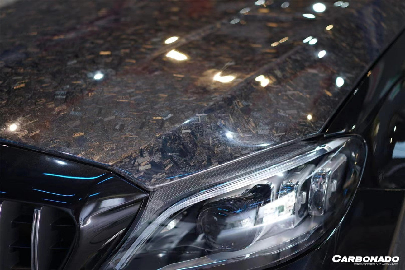 Carbonado 2015-2021 Mercedes Benz W205 C63S AMG Sedan & Coupe BKSS Style Hood
