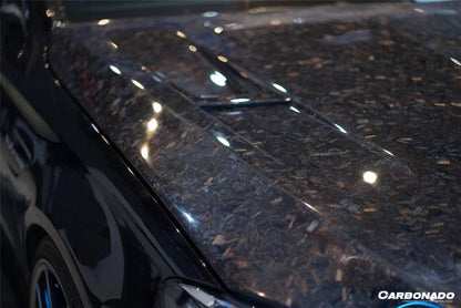 Carbonado 2015-2021 Mercedes Benz W205 C63S AMG Sedan & Coupe BKSS Style Hood