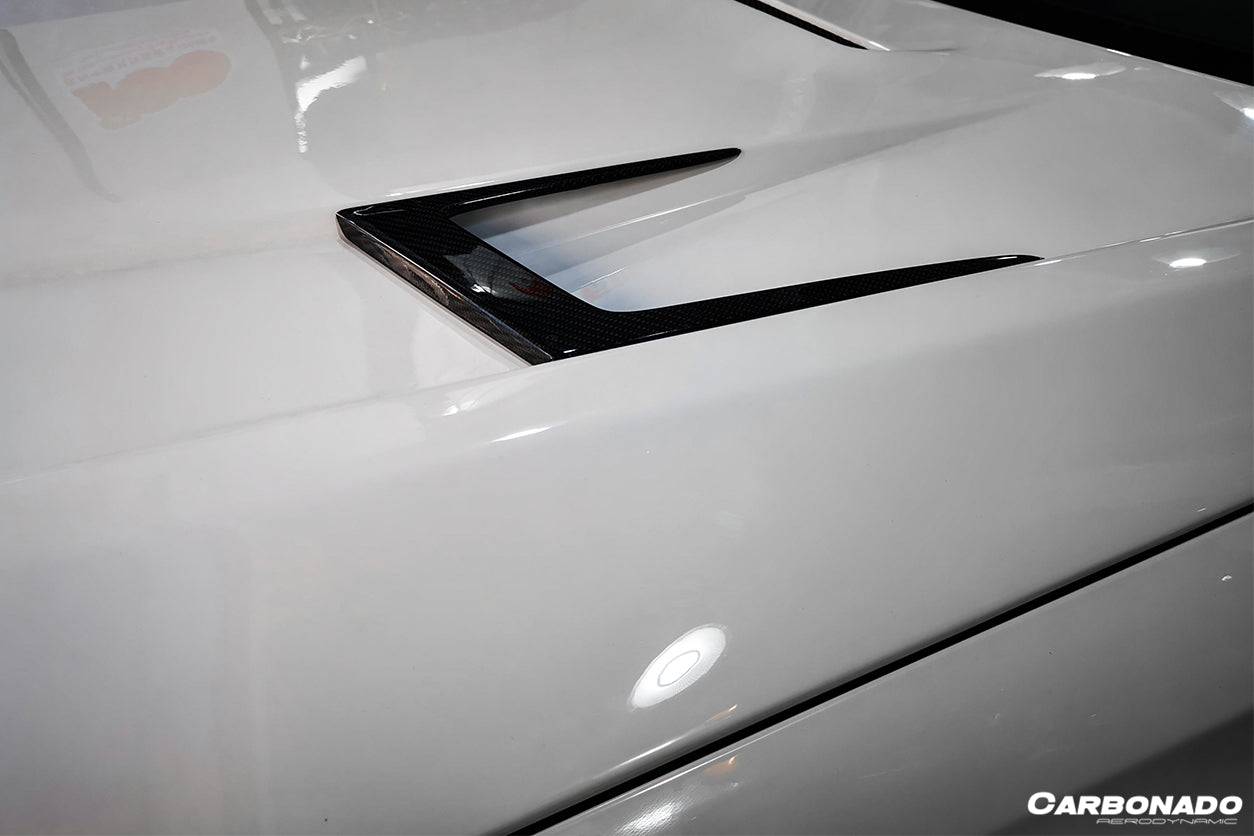 Carbonado 2015-2021 Mercedes Benz W205 C63S AMG Sedan & Coupe BKSS Style Hood