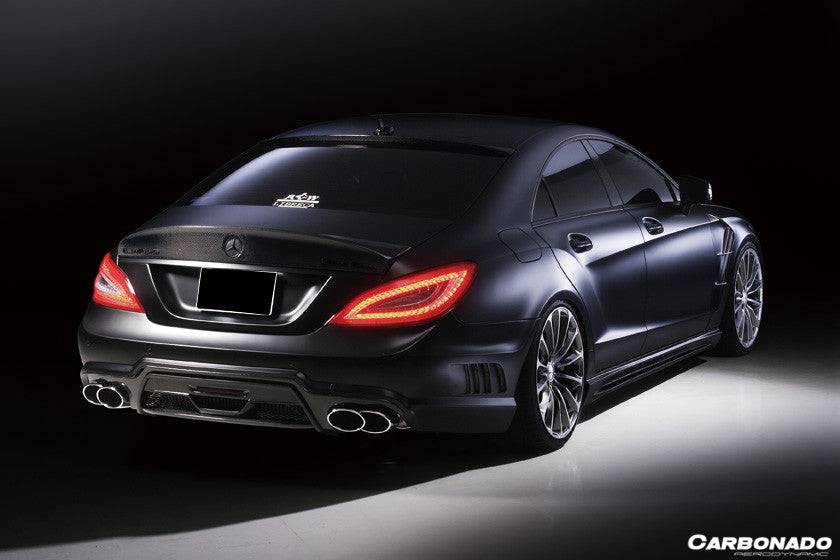 Carbonado 2010-2017 Mercedes Benz W218 CLS Class WD Style Rear Bumper w/ Tip