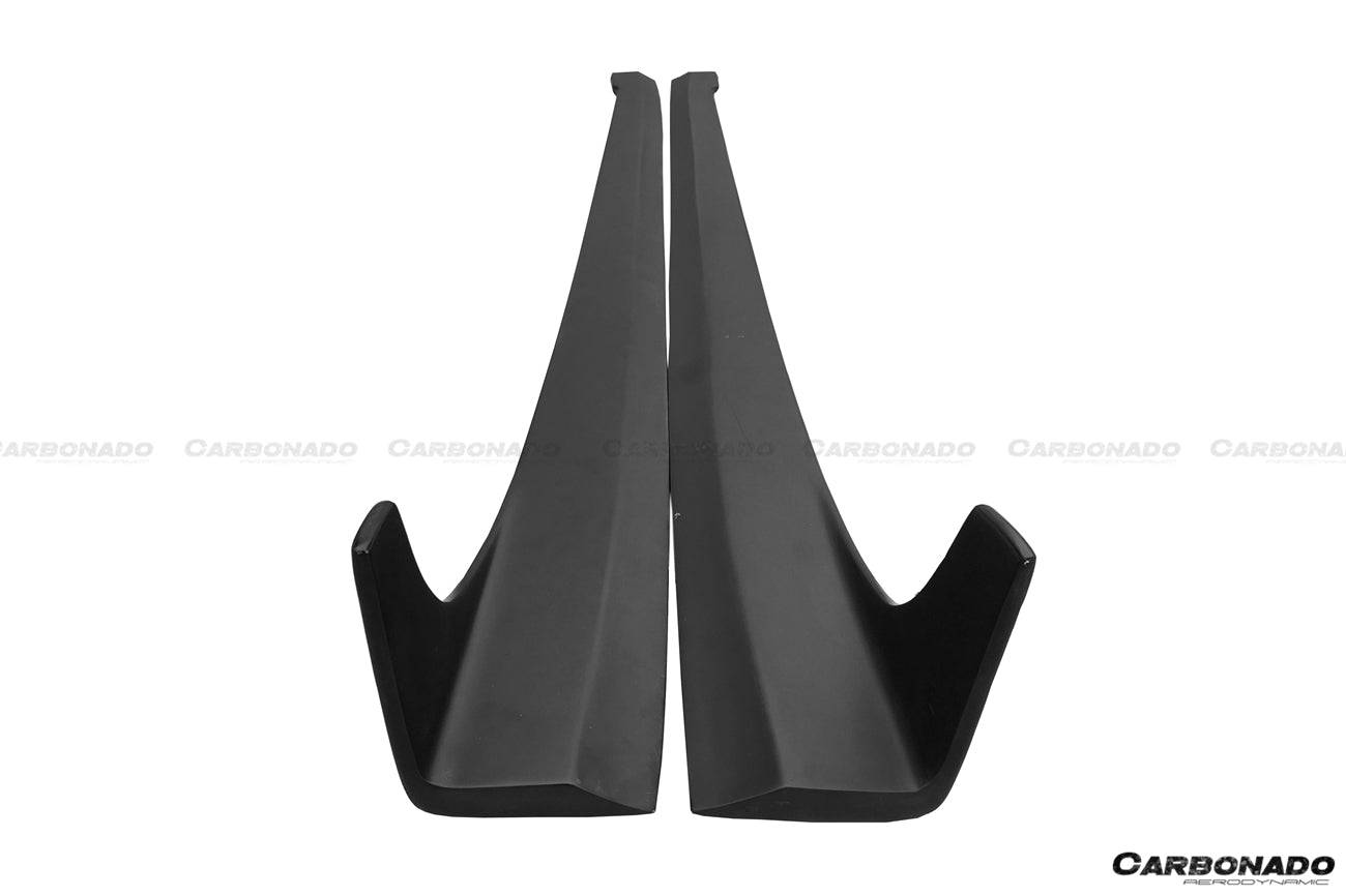 Faldones laterales debajo del tablero para Mercedes Benz W218 CLS Clase DP Carbonado 2010-2018