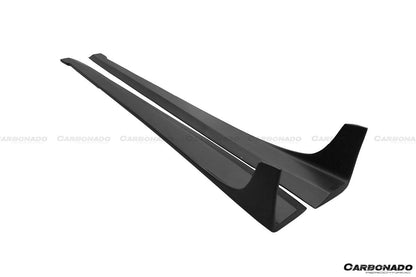Faldones laterales debajo del tablero para Mercedes Benz W218 CLS Clase DP Carbonado 2010-2018