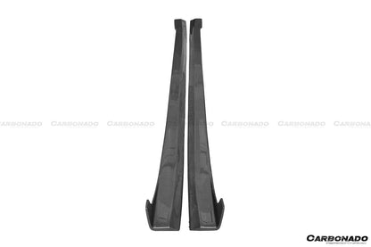 Faldones laterales debajo del tablero para Mercedes Benz W218 CLS Clase DP Carbonado 2010-2018