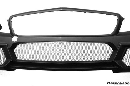 Parachoques delantero estilo WD con LED para Mercedes Benz W218 CLS Clase Carbonado 2010-2017