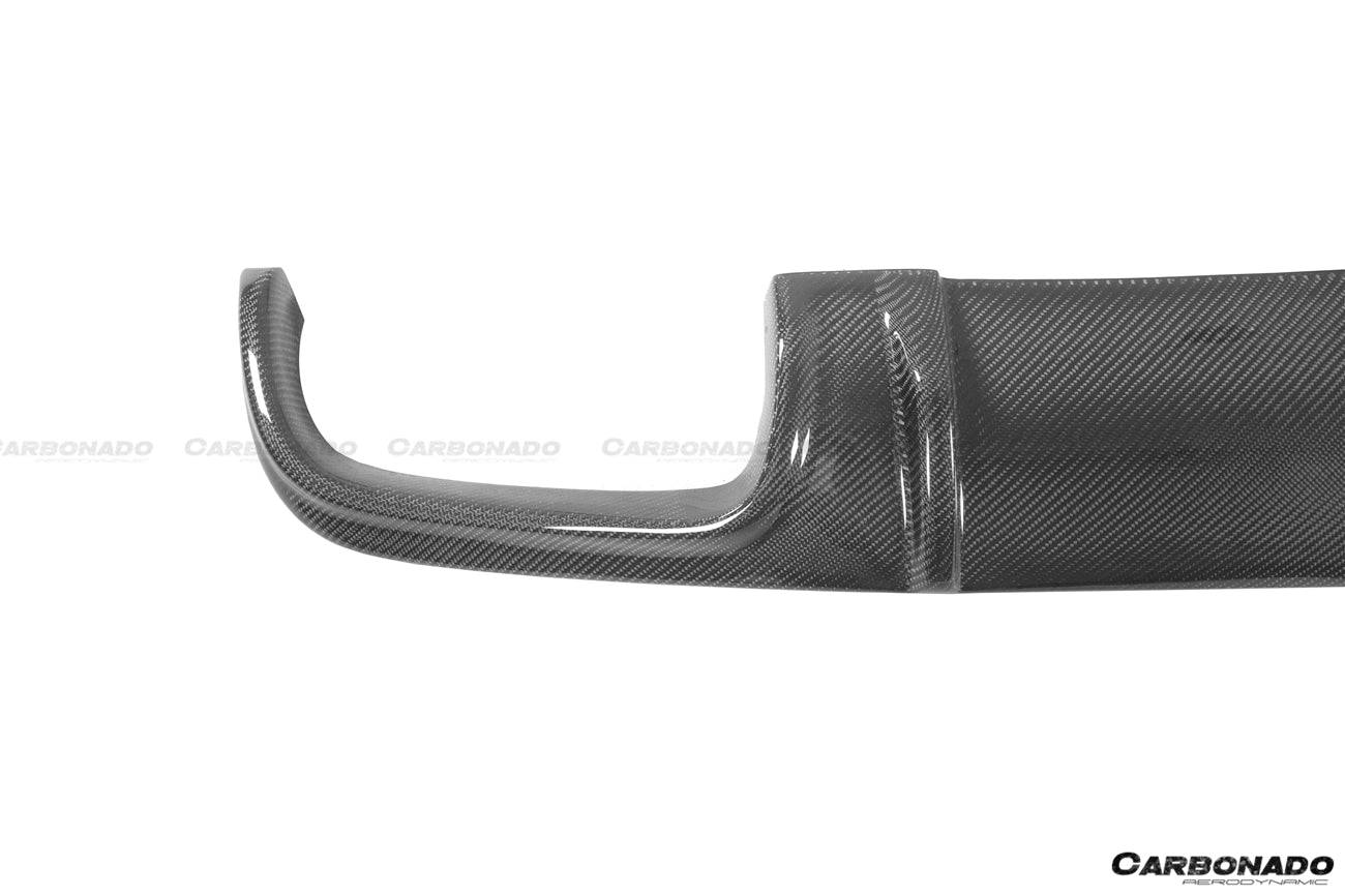 Carbonado 2006-2010 Mercedes Benz W219 CLS63 CLS55 AMG Carbon Fiber Rear Diffuser Lip