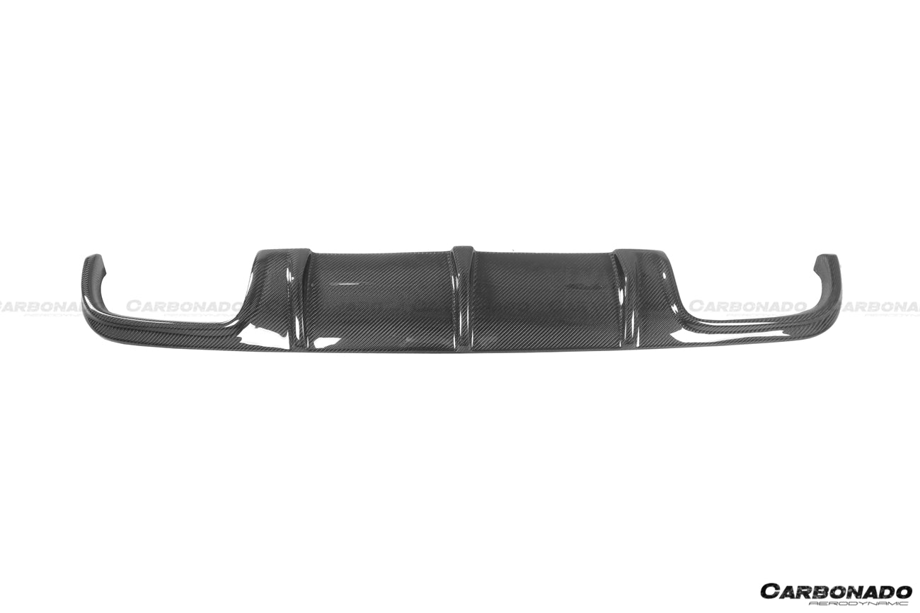 Carbonado 2006-2010 Mercedes Benz W219 CLS63 CLS55 AMG Carbon Fiber Rear Diffuser Lip