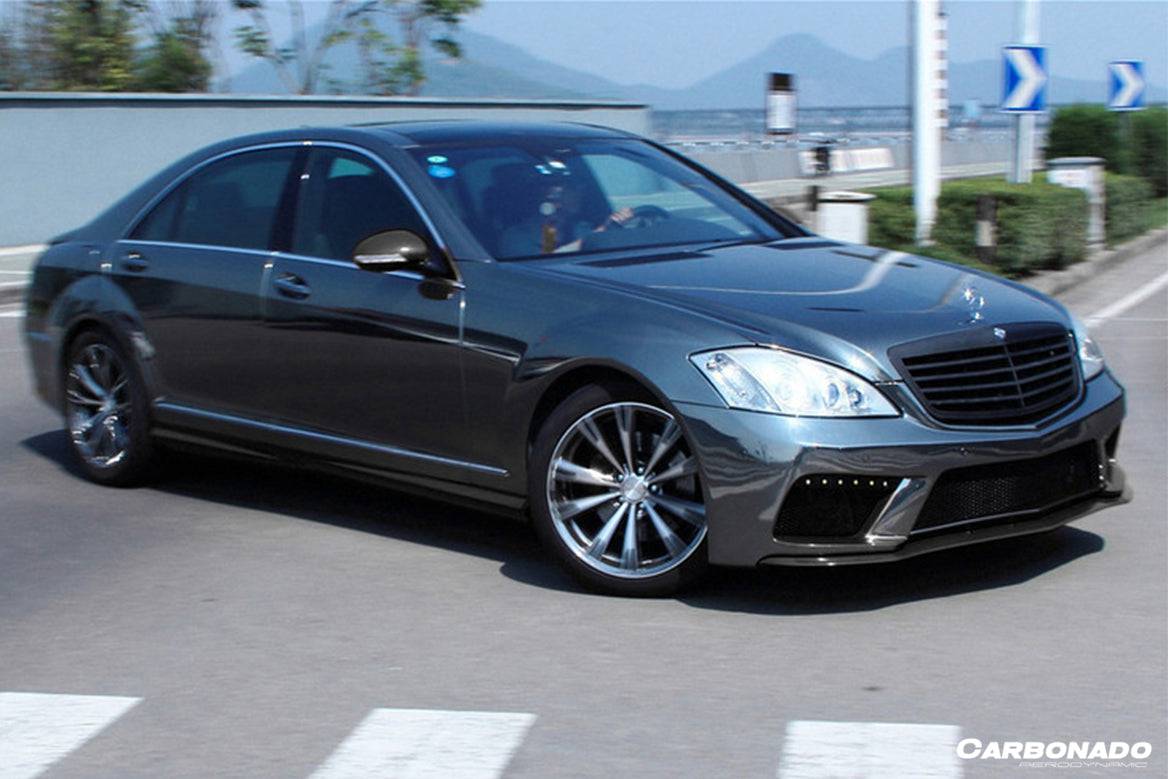 Carbonado 2007-2009 Mercedes Benz W221 S Class BK Style Front Bumper