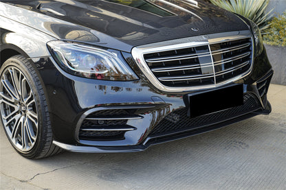 Carbonado 2018-2020 Mercedes Benz W222 Facelift Sedan IA Style Front Lip | Fits S450, S560 AMG Line