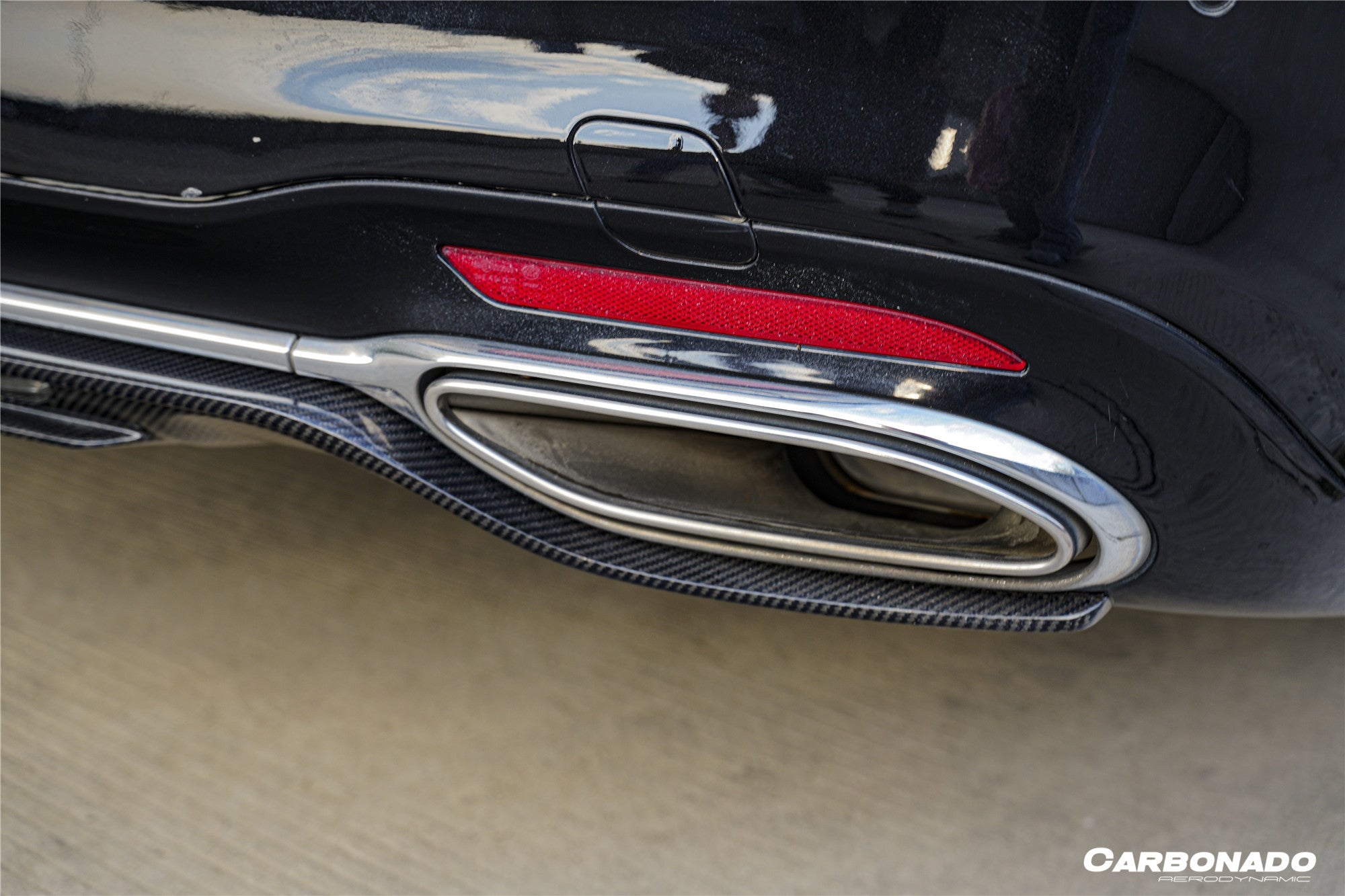 Carbonado 2018-2020 Mercedes Benz W222 Facelift Sedan IA Style Rear Diffuser | Fits S450, S560 AMG Line