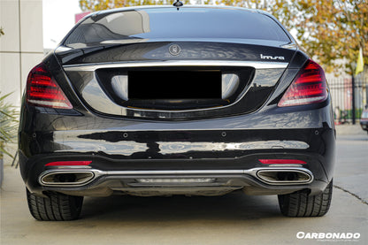 Carbonado 2018-2020 Mercedes Benz W222 Facelift Sedan IA Style Rear Diffuser | Fits S450, S560 AMG Line