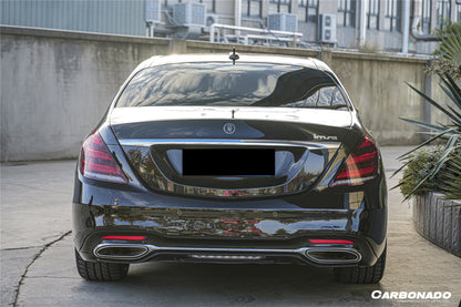 Carbonado 2018-2020 Mercedes Benz W222 Facelift Sedan IA Style Rear Diffuser | Fits S450, S560 AMG Line