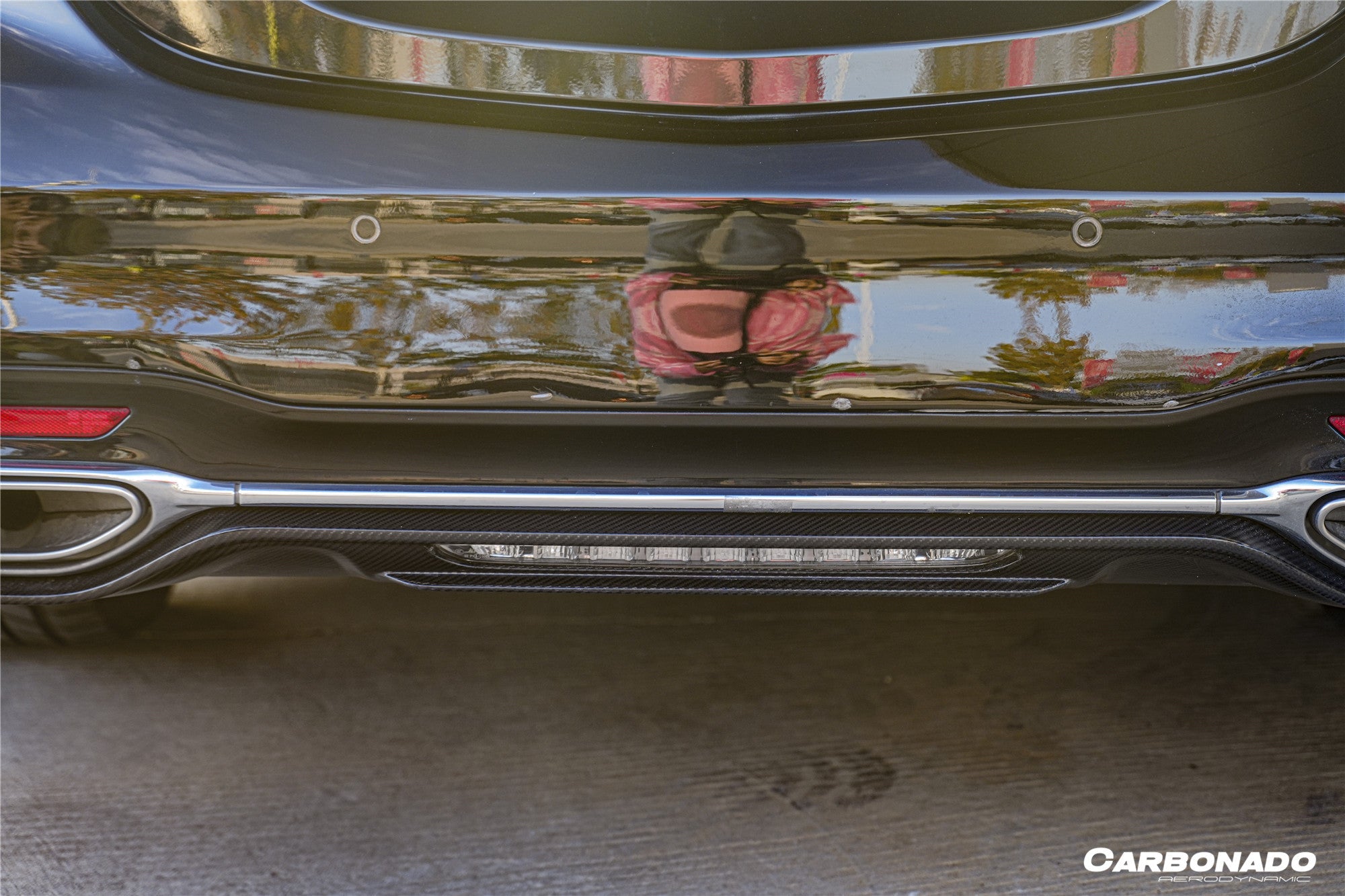 Carbonado 2018-2020 Mercedes Benz W222 Facelift Sedan IA Style Rear Diffuser | Fits S450, S560 AMG Line
