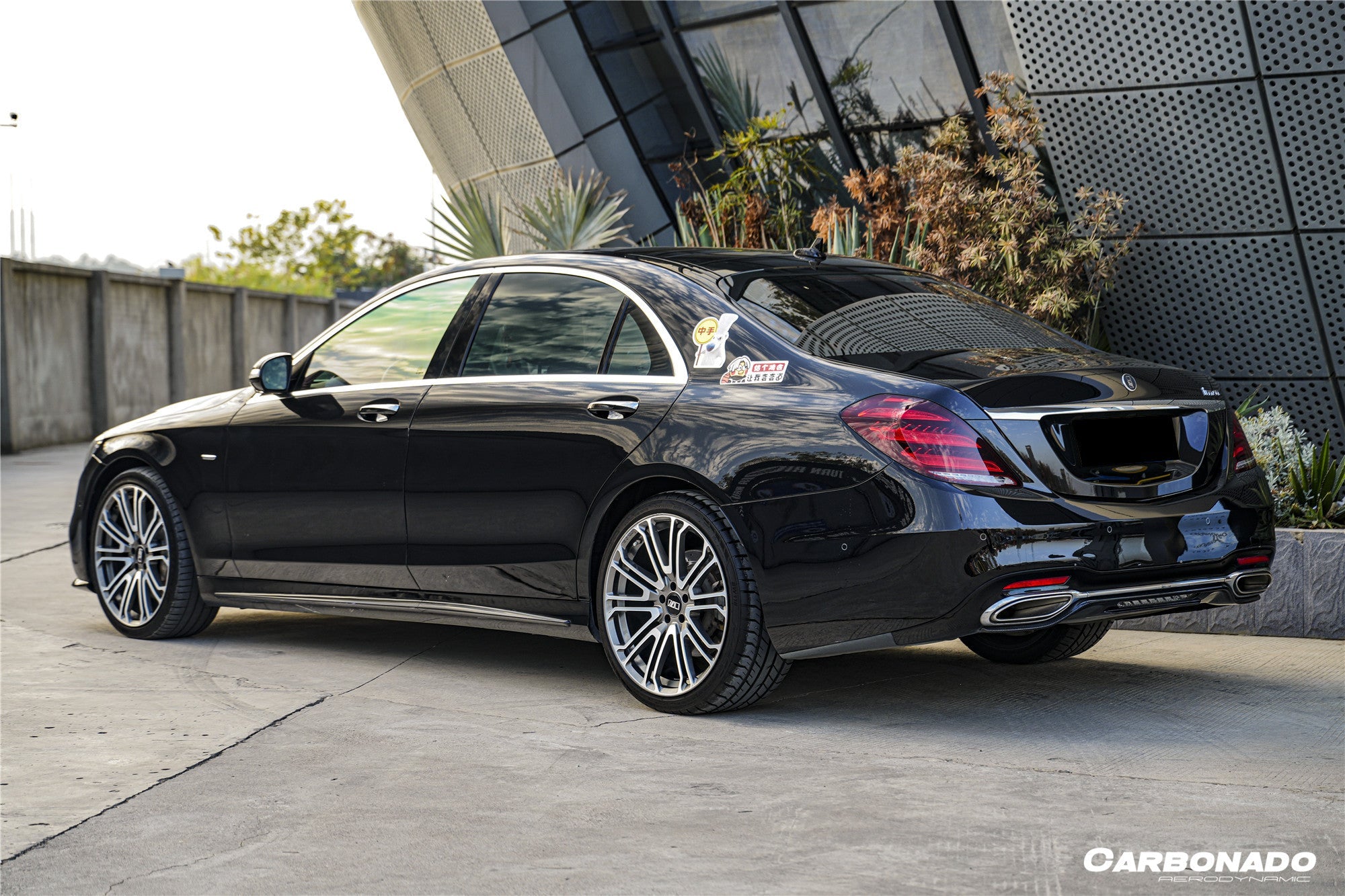 Carbonado 2018-2020 Mercedes Benz W222 Facelift Sedan IA Style Rear Diffuser | Fits S450, S560 AMG Line
